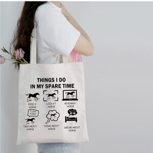 Horse Travel Bag Horse Riding Gift for Horse Lover Farmer Cowgirl